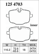 Load image into Gallery viewer, BMW M3 (2009-2026) G80 Dixcel Type Z Brake Pads (Rear)
