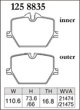 Load image into Gallery viewer, BMW 3 Series (2018-2026) G20 Dixcel Type Z Brake Pads (Rear)