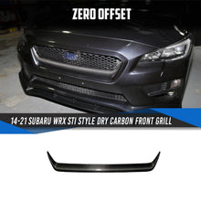 Load image into Gallery viewer, Dry Carbon Front Grill for Subaru WRX VA 2014-2017