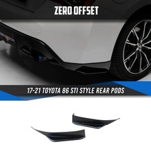 Load image into Gallery viewer, STI Style Rear Pods for Toyota 86 (ZN6) 2017-2021