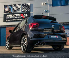 Load image into Gallery viewer, Volkswagen Polo Gti (2017-2023) AW Milltek Sport Non-Resonated Cat-Back
