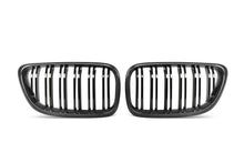 Load image into Gallery viewer, M Performance Style Pre Pregged Dry Carbon Fiber Grille (Dual Slat) for BMW 2 Series F22 F23 / M2 F87 Non Comp 2014-2020