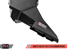 Load image into Gallery viewer, Audi A6 (2010-2016) C7 AWE Tuning S-FLO Carbon Intake