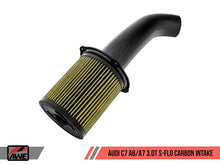 Load image into Gallery viewer, Audi A6 (2010-2016) C7 AWE Tuning S-FLO Carbon Intake