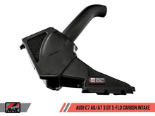 Load image into Gallery viewer, Audi A6 (2010-2016) C7 AWE Tuning S-FLO Carbon Intake