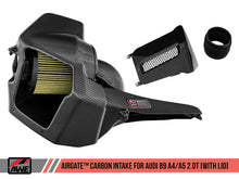 Load image into Gallery viewer, Audi A4 (2015-2026) B9/B9.5 AWE Tuning AirGate Carbon Intake (Full Kit)