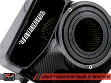 Load image into Gallery viewer, Audi SQ5 (2018-2026) B9/FY AWE Tuning AirGate Carbon Fiber Intake (With Lid)