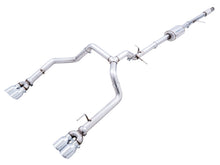 Load image into Gallery viewer, GM Silverado (2019-2027) 4th Gen AWE Tuning 0FG Catback Dual Side Exit (Flat Bumper)