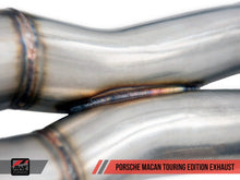 Load image into Gallery viewer, Porsche Macan S (2014-2022) 95B AWE Tuning Track Edition Exhaust System (Diamond Black 102mm Tips)
