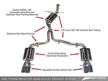 Load image into Gallery viewer, Audi A5 (2007-2009) B8/B8.5 AWE Tuning Resonated Performance Downpipe
