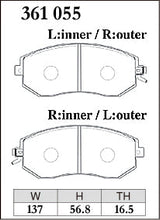 Load image into Gallery viewer, Subaru WRX (2008-2026) ZC6 Dixcel Type Z Brake Pads (Front)