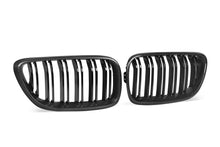 Load image into Gallery viewer, M Performance Style Pre Pregged Dry Carbon Fiber Grille (Dual Slat) for BMW 2 Series F22 F23 / M2 F87 Non Comp 2014-2020