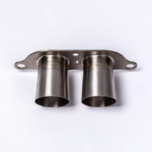 Load image into Gallery viewer, Porsche GT3 (2004-2018) 997 & 991 JCR Titanium Exhaust Tips (MEGAPHONE)