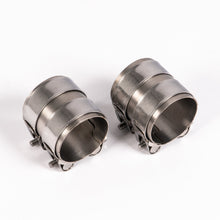 Load image into Gallery viewer, Porsche GT2 RS (2018-2020) 991.2 JCR Titanium Exhaust Clamp Kit