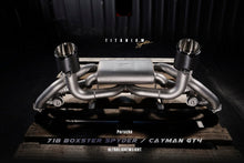 Load image into Gallery viewer, Valvetronic Exhaust System for Porsche Cayman GT4 / Boxster Spyder 718 Titanium Signature Series Pre Feb 20
