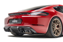 Load image into Gallery viewer, Pre Pregged Carbon Fiber Rear Diffuser for Porsche 718 Cayman/Boxster GTS,GTS 4.0,Spyder,GT4,GT4RS 981 982 2017-2025