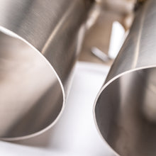 Load image into Gallery viewer, Porsche GT3 (2004-2018) 997 & 991 JCR Titanium Exhaust Tips (MEGAPHONE)