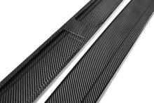 Load image into Gallery viewer, M Performance Style Pre Pregged Dry Carbon Fiber Side Skirts for BMW M3 F80 / M4 F82 F83 2014-2020