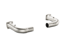 Load image into Gallery viewer, Porsche 911 Turbo (2013-2019) 991 Akrapovic Link Pipe Set w/o Cat (Titanium)