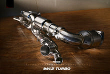 Load image into Gallery viewer, Valvetronic Exhaust System for Porsche 911 Turbo / S OEM Tips Compatible Version 991.1 / 991.2 13-19