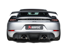 Load image into Gallery viewer, Porsche 718 Cayman GT4 (2019-2023) 982 Akrapovic Tail Pipe Set (Titanium Black)