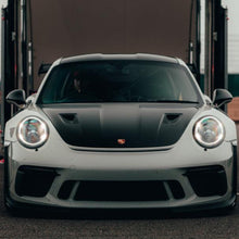 Load image into Gallery viewer, OEM PORSCHE EXPOSED CARBON FIBRE WEISSACH BONNET