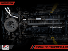 Load image into Gallery viewer, Ford F-150 (2015-2027) AWE Tuning 0FG Single Exit Performance Exhaust System w/4.5in