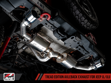 Load image into Gallery viewer, Jeep Wrangler (2017-2026) JL/JLU AWE Tuning Trail Edition Cat-Back Exhaust