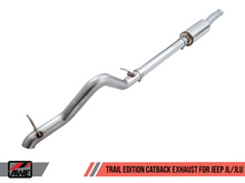 Load image into Gallery viewer, Jeep Wrangler (2017-2026) JL/JLU AWE Tuning Trail Edition Cat-Back Exhaust