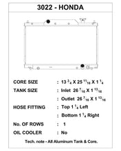 Load image into Gallery viewer, Honda Civic Si (2003-2005) CSF High-Performance All-Aluminum Radiator