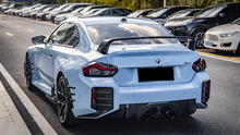 Load image into Gallery viewer, M Performance Style Pre Pregged Dry Carbon Fiber Rear Wing Spoiler for BMW 2 Series Coupe G42 2021+ / M2 G87 2023+