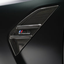 Load image into Gallery viewer, M Performance Style Pre Pregged Dry Carbon Fender Vent Cover for BMW M3 G80 G81 2020+