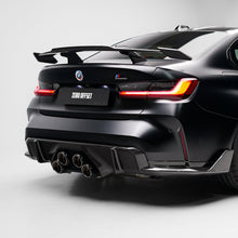 Load image into Gallery viewer, M Performance Style Pre Pregged Dry Carbon Diffuser For BMW M3 G80 G81 / M4 G82 G83 (Centre Exhaust) 2020+