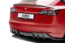 Load image into Gallery viewer, Tesla Model 3 Dry Carbon Fiber Rear Diffuser V1 2019-2023