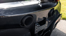 Load image into Gallery viewer, Ferrari SF90 Stradale (2019-2026) Novitec Carbon Stainless Steel Tailpipes (Black w Carbon Gloss Cover)