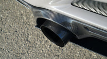 Load image into Gallery viewer, Ferrari F8 Tributo (2020-2026) Novitec Carbon - Stainless Steel Tailpipes (Visible Carbon)