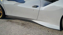 Load image into Gallery viewer, Ferrari F8 Tributo (2020-2026) Novitec Side Panels (Visible Carbon)