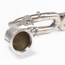 Load image into Gallery viewer, Porsche 911 (2019-2025) 992 JCR Titanium Race Pipe (NON SILENCED / HEAT SHIELDED RACE CATS)