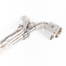 Load image into Gallery viewer, Porsche 911 (2019-2025) 992 JCR Titanium Race Pipe (NON SILENCED / HEAT SHIELDED RACE CATS)