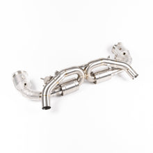 Load image into Gallery viewer, Porsche 911 (2019-2025) 992 JCR Titanium Race Pipe (SILENCED / HEAT SHIELDED RACE CATS)