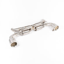 Load image into Gallery viewer, Porsche 911 (2019-2025) 992 JCR Titanium Race Pipe (SILENCED / HEAT SHIELDED RACE CATS)