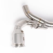 Load image into Gallery viewer, Porsche 911 (2019-2025) 992 JCR Titanium Race Pipe (SILENCED / HEAT SHIELDED RACE CATS)