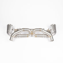 Load image into Gallery viewer, Porsche 911 (2019-2025) 992 JCR Titanium Race Pipe (NON SILENCED / HEAT SHIELDED CAT DELETES)