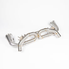 Load image into Gallery viewer, Porsche 911 (2019-2025) 992 JCR Titanium Race Pipe (NON SILENCED / HEAT SHIELDED CAT DELETES)