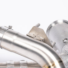 Load image into Gallery viewer, Porsche 911 (2019-2025) 992 JCR Titanium Race Pipe (NON SILENCED / HEAT SHIELDED CAT DELETES)