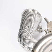 Load image into Gallery viewer, Porsche 911 (2019-2025) 992 JCR Titanium Race Pipe (NON SILENCED / HEAT SHIELDED CAT DELETES)