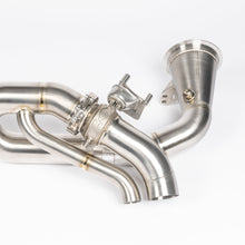 Load image into Gallery viewer, Porsche 911 (2019-2025) 992 JCR Titanium Race Pipe (VALVED / CAT DELETES)