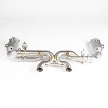 Load image into Gallery viewer, TITANIUM VALVED RACE PIPE (HEAT SHIELDED RACE CATS)