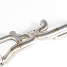 Load image into Gallery viewer, TITANIUM VALVED RACE PIPE (HEAT SHIELDED RACE CATS)
