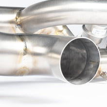 Load image into Gallery viewer, TITANIUM VALVED RACE PIPE (HEAT SHIELDED RACE CATS)